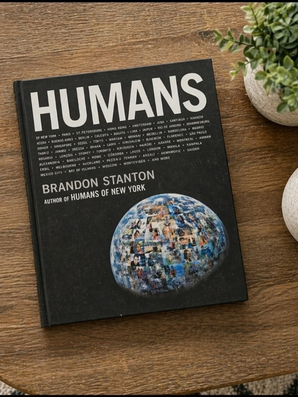 Humans by Brandon Stanton Hardcover Photo Book